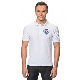 classic_polo_shirt с принтом ФК Крылья Советов Москва во Владимире,  |  | Тематика изображения на принте: 