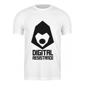 classic_tee с принтом Digital Resistance. Цифровое сопротивление во Владимире,  |  | Тематика изображения на принте: 