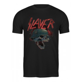 Мужская футболка с принтом Slayer во Владимире,  |  | 