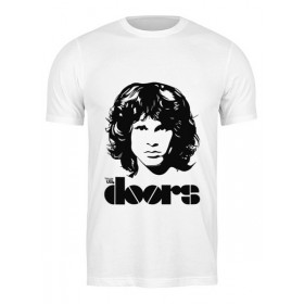 Мужская футболка с принтом The doors (Дорс) во Владимире,  |  | Тематика изображения на принте: 