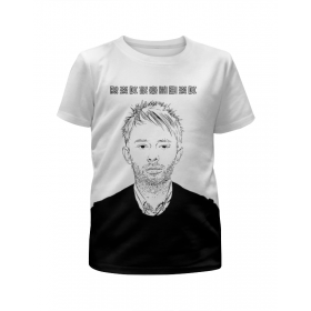 Футболка с полной запечаткой для мальчиков с принтом Radiohead Thom Yorke T-Shirt во Владимире,  |  | Тематика изображения на принте: 