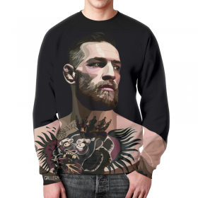 full_print_sweatshirt с принтом Конор МакГрегор во Владимире,  |  | 