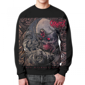 full_print_sweatshirt с принтом Carnifex band во Владимире,  |  | Тематика изображения на принте: 