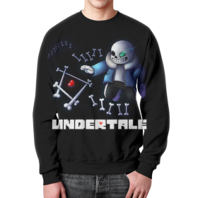 full_print_sweatshirt с принтом Undertale во Владимире,  |  | Тематика изображения на принте: 