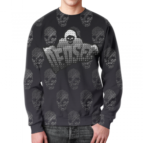 full_print_sweatshirt с принтом DEDSEC (Watch Dogs 2) во Владимире,  |  | Тематика изображения на принте: 