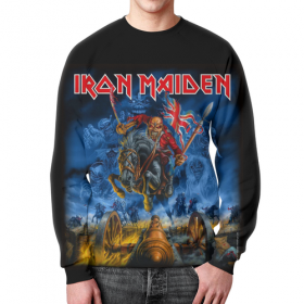 full_print_sweatshirt с принтом Iron Maiden Band во Владимире,  |  | 