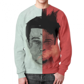 full_print_sweatshirt с принтом Бойцовский Клуб (Fight Club) во Владимире,  |  | 