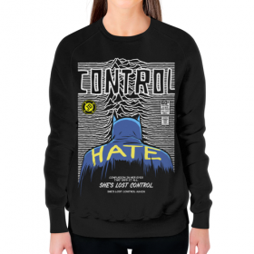 full_print_woman_sweatshirt с принтом Иэн Кёртис Бэтмен во Владимире,  |  | 