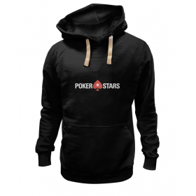 hoodie с принтом POKERSTARS во Владимире,  |  | Тематика изображения на принте: 