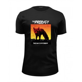 Мужская футболка Premium с принтом The Prodigy во Владимире, Белый, черный, серый меланж, голубой: 100% хлопок, плотность 160 гр. Остальные цвета: 92% хлопок, 8% лайкра, плотность 170-180гр. |  | Тематика изображения на принте: 