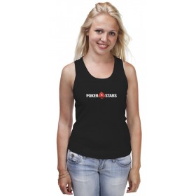 woman_tanktop с принтом POKERSTARS во Владимире,  |  | 