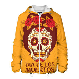Мужская куртка 3D Мексиканский череп: во Владимире, ткань верха — 100% полиэстер, подклад — флис | прямой крой, подол и капюшон оформлены резинкой с фиксаторами, два кармана без застежек по бокам, один большой потайной карман на груди. Карман на груди застегивается на липучку | Тематика изображения на принте: cobwebs | color | day of the dead | dead | death | eyes | girl | holiday | makeup | mask | mexican skull | mexico | ornament | pattern | взгляд | девушка | день мертвых | макияж | маска | мексика | мексиканский череп | мертвецов | орнамент | паутина | пра