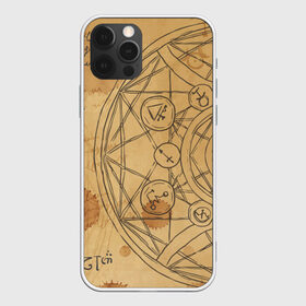Чехол для iPhone 12 Pro Max с принтом Дневник алхимика во Владимире, Силикон |  | алхимик | алхимия | магия | формулы