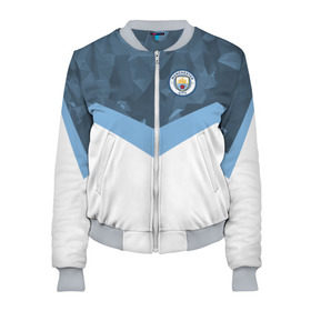 Женский бомбер 3D с принтом Manchester city 2018 Sport во Владимире, 100% полиэстер | застегивается на молнию, по бокам два кармана без застежек, мягкие манжеты, по низу бомбера и на воротнике — эластичная резинка | emirates | fc | manchester city | абстракция | геометрия | зож | клуб | линии | манчестер сити | мода | модные | мяч | спорт | спортивные | стиль | тренды | флаг россии | футбол | футбольный клуб | экстрим | эмблема