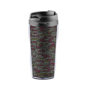 Термокружка-непроливайка Programming , Программирование: во Владимире, внутренняя часть — пищевой пластик, наружная часть — прозрачный пластик, между ними — полиграфическая вставка с рисунком | объем — 350 мл, герметичная крышка | Тематика изображения на принте: c | c++ и objective c | code | habr | java | javascript | php | programming | python | ruby | stackoverflow | this