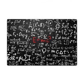 Пазл магнитный 126 элементов с принтом ФОРМУЛЫ ФИЗИКА во Владимире, полимерный материал с магнитным слоем | 126 деталей, размер изделия —  180*270 мм | e mc 2 | emc 2 | school | знаменитые формулы | физика | формулы | школа | эйнштейн