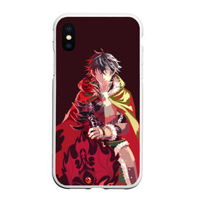 Чехол для iPhone XS Max матовый с принтом Восхождение Героя Щита во Владимире, Силикон | Область печати: задняя сторона чехла, без боковых панелей | Тематика изображения на принте: восхождения | герой | нафуми | щита