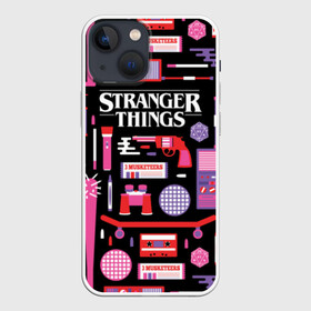 Чехол для iPhone 13 mini STRANGER THINGS STARTER PACK: во Владимире,  |  | 11 | eleven | logo | netflix | pack | starter | stranger | things | дела | крайне | лого | логотип | одинадцать | одиннадцать | очень | пак | события | стартер | странные | стренджер