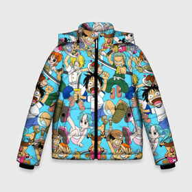 Зимняя куртка для мальчиков 3D One Piece: во Владимире, ткань верха — 100% полиэстер; подклад — 100% полиэстер, утеплитель — 100% полиэстер | длина ниже бедра, удлиненная спинка, воротник стойка и отстегивающийся капюшон. Есть боковые карманы с листочкой на кнопках, утяжки по низу изделия и внутренний карман на молнии. 

Предусмотрены светоотражающий принт на спинке, радужный светоотражающий элемент на пуллере молнии и на резинке для утяжки | Тематика изображения на принте: monkey d. luffy | one piece | tony tony chopper | аниме | большой куш | ван пис | ванпис | манга | манки д. луффи | пираты | пираты соломенной шляпы | тони тони чоппер