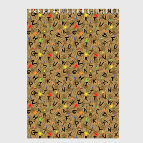 Скетчбук STRANGER THINGS PATTERN: во Владимире, 100% бумага
 | 48 листов, плотность листов — 100 г/м2, плотность картонной обложки — 250 г/м2. Листы скреплены сверху удобной пружинной спиралью | stranger 2 | stranger 3 | stranger things 3 | things 2 | things 3 | очень странные дела | очень странные дела 3. | очень странный дело