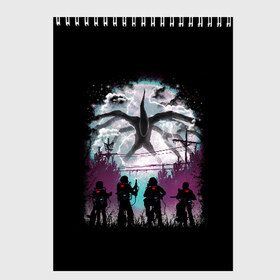 Скетчбук Stranger Things: во Владимире, 100% бумага
 | 48 листов, плотность листов — 100 г/м2, плотность картонной обложки — 250 г/м2. Листы скреплены сверху удобной пружинной спиралью | 11 | buster | demogorgon | ghost | stranger things | демогоргон | загадочные события | изнанка | кино | монстр | охотники | очень странные дела | приведения | сериал | фильм