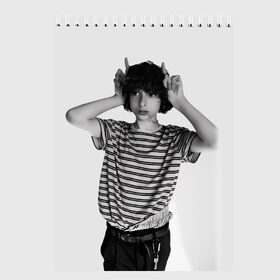 Скетчбук finn wolfhard: во Владимире, 100% бумага
 | 48 листов, плотность листов — 100 г/м2, плотность картонной обложки — 250 г/м2. Листы скреплены сверху удобной пружинной спиралью | finn wolfhard | очень странные дела | финн вулфард