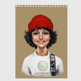 Скетчбук finn wolfhard: во Владимире, 100% бумага
 | 48 листов, плотность листов — 100 г/м2, плотность картонной обложки — 250 г/м2. Листы скреплены сверху удобной пружинной спиралью | finn wolfhard | очень странные дела | финн вулфард