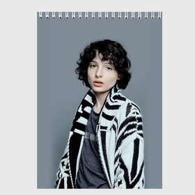 Скетчбук finn wolfhard: во Владимире, 100% бумага
 | 48 листов, плотность листов — 100 г/м2, плотность картонной обложки — 250 г/м2. Листы скреплены сверху удобной пружинной спиралью | finn wolfhard | очень странные дела | финн вулфард