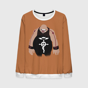 Мужской свитшот 3D с принтом Стальной алхимик во Владимире, 100% полиэстер с мягким внутренним слоем | круглый вырез горловины, мягкая резинка на манжетах и поясе, свободная посадка по фигуре | fullmetal alchemist | алхимия | альфонс элрики | философский камень | хаганэ но рэнкиндзюцуси | хирому аракавы | эдвард