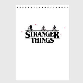 Скетчбук STRANGER THINGS: во Владимире, 100% бумага
 | 48 листов, плотность листов — 100 г/м2, плотность картонной обложки — 250 г/м2. Листы скреплены сверху удобной пружинной спиралью | netflix | stranger things | trend | арт | герой | загадочные события | кино | лого | надпись | наука | нетфликс | очень странные дела | парню | персонаж | прикольная | ребенку | сериал | тренд | фантастика