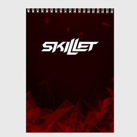 Скетчбук с принтом Skillet во Владимире, 100% бумага
 | 48 листов, плотность листов — 100 г/м2, плотность картонной обложки — 250 г/м2. Листы скреплены сверху удобной пружинной спиралью | skillet | альтернативный метал | альтернативный рок | джен леджер | джон купер | индастриал метал | кори купер | сет моррисон | хард рок | христианский метал | христианский рок