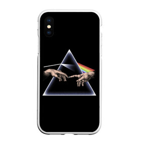 Чехол для iPhone XS Max матовый с принтом The Creation of Adam во Владимире, Силикон | Область печати: задняя сторона чехла, без боковых панелей | adam | buonarroti | creation | fresco | god | hand | michelangelo | renaissance | sistine | адам | адама | бог | буонарроти | возрождение | микеланджело | ренессанс | рука | сотворение | фреска