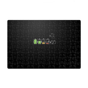 Пазл магнитный 126 элементов с принтом Батарейка во Владимире, полимерный материал с магнитным слоем | 126 деталей, размер изделия —  180*270 мм | графика | графический дизайн | картинки | лого | текст