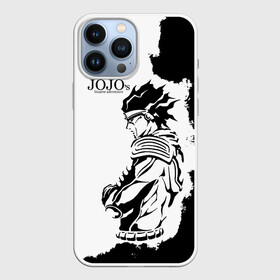 Чехол для iPhone 13 Pro Max JoJo Bizarre Adventure: во Владимире,  |  | Тематика изображения на принте: anime | jojo | jojo’s bizarre adventure | аниме | анимэ | биззаре адвенчер | джо | джо джо | джоджо | джонатан джостар | дзёсукэ хигасиката | дзётаро кудзё | жожо | игги | кира | лого | манга | невероятные приключения