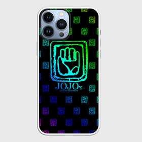 Чехол для iPhone 13 Pro Max JoJo Bizarre Adventure: во Владимире,  |  | Тематика изображения на принте: anime | jojo | jojo’s bizarre adventure | аниме | анимэ | биззаре адвенчер | джо | джо джо | джоджо | джонатан джостар | дзёсукэ хигасиката | дзётаро кудзё | жожо | игги | кира | лого | манга | невероятные приключения