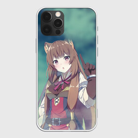 Чехол для iPhone 12 Pro Max с принтом Рафталия во Владимире, Силикон |  | Тематика изображения на принте: anime | racoon | raphtalia | герой | енот | рафталия | ушки | щит