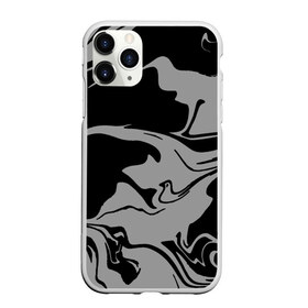 Чехол для iPhone 11 Pro матовый с принтом Черный и Серый во Владимире, Силикон |  | Тематика изображения на принте: casual | grey | military | texture | urban style | абстрактный | абстракция | брызги красок | волны | зебра | камуфляжный | краска | милитари | орнамент | повседневный | полосы | пятна | разводы красок | текстура | узор