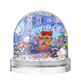 Снежный шар Brawl Stars Снежный Отель: во Владимире, Пластик | Изображение внутри шара печатается на глянцевой фотобумаге с двух сторон | 2020 | brawl stars | brawler | christmas | crow | games | king | leon | lou | max | new year | sandy | snow | snowtel | spike | surge | бравл | бравлер | броул ставрс | вольт | ворон | игры | король | леон | лу | макс | новый год | рож