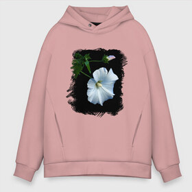Мужское худи Oversize хлопок с принтом Лаватера во Владимире, френч-терри — 70% хлопок, 30% полиэстер. Мягкий теплый начес внутри —100% хлопок | боковые карманы, эластичные манжеты и нижняя кромка, капюшон на магнитной кнопке | букет | лаватера | лето | растение | сад | фото лаватеры | цветок