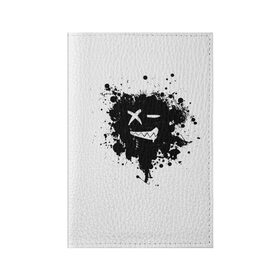 Обложка для паспорта матовая кожа с принтом МАСКА во Владимире, натуральная матовая кожа | размер 19,3 х 13,7 см; прозрачные пластиковые крепления | Тематика изображения на принте: 2019 ncov | covid 19 | вирус | вирус 2020 | зубы | короновирус | корономинус | маска | маска усы | медицинская маска | мода | улыбка | усы