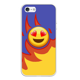 Чехол для iPhone 5/5S матовый с принтом Ты горишь как огонь v1 во Владимире, Силикон | Область печати: задняя сторона чехла, без боковых панелей | Тематика изображения на принте: fashion | fire | game | hip hop | rap | slava marlow | street style | top | артем | игра | клип | мода | огонь | рэп | слава марлоу | топ | уличный стиль | хип хоп