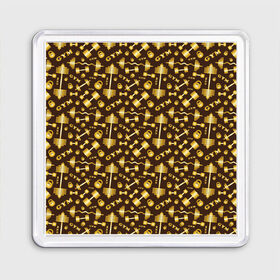 Магнит 55*55 с принтом GYM во Владимире, Пластик | Размер: 65*65 мм; Размер печати: 55*55 мм | body building | fitness | gymnastics | powerlifting | атлетика | бодибилдинг | гантели | гимнастика | гиря | йога | качалка | кроссфит | мускулы | мышцы | пауэрлифтинг | сила | спорт | спортзал | стронгмен | тренажеры