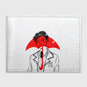 Обложка для студенческого билета Номер пять: во Владимире, натуральная кожа | Размер: 11*8 см; Печать на всей внешней стороне | umbrella academy | академия амбрелла | клаус харгривз | номер пять | роберт шиэн