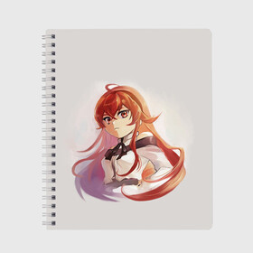 Тетрадь Эрис: во Владимире, 100% бумага | 48 листов, плотность листов — 60 г/м2, плотность картонной обложки — 250 г/м2. Листы скреплены сбоку удобной пружинной спиралью. Уголки страниц и обложки скругленные. Цвет линий — светло-серый
 | anime | mushoku tensei | авантюристы | аниме | анимэ | безработный | гислен | драма | другой мир | лилия | луффи | маги | магия | мигурдиа | неко | реинкарнация безработного | реинкорнация | рокси | рудеус | руди