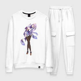 Женский костюм хлопок Кэ Цин: во Владимире, 100% хлопок | на свитшоте круглая горловина, мягкая резинка по низу. Брюки заужены к низу, на них два вида карманов: два 