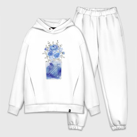 Мужской костюм хлопок OVERSIZE с принтом ЦВЕТОЧНЫЙ ПАРФЮМ во Владимире,  |  | букет | ветви | веточки | духи | запах | лепестки | лепесток | мороженное | парфюм | цветочки | цветочный | цветы