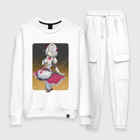 Женский костюм хлопок Рыцарь-горничная Ноэлль: во Владимире, 100% хлопок | на свитшоте круглая горловина, мягкая резинка по низу. Брюки заужены к низу, на них два вида карманов: два 