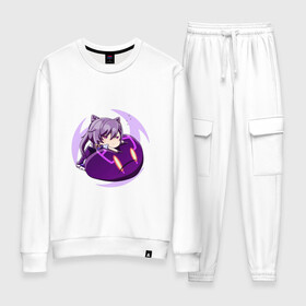 Женский костюм хлопок Кэ Цин и ручной слайм: во Владимире, 100% хлопок | на свитшоте круглая горловина, мягкая резинка по низу. Брюки заужены к низу, на них два вида карманов: два 