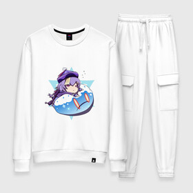 Женский костюм хлопок Ци Ци и ручной слайм: во Владимире, 100% хлопок | на свитшоте круглая горловина, мягкая резинка по низу. Брюки заужены к низу, на них два вида карманов: два 