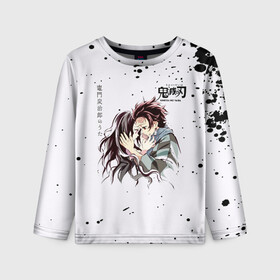 Детский лонгслив 3D Танджиро и Незуко Камадо: во Владимире, 100% полиэстер | длинные рукава, круглый вырез горловины, полуприлегающий силуэт
 | Тематика изображения на принте: demon slayer | kamado | kimetsu no yaiba | nezuko | tanjiro | аниме | гию томиока | зеницу агацума | иноске хашибира | камадо | клинок | корзинная девочка | манга | музан кибуцуджи | незуко | рассекающий демонов | танджиро